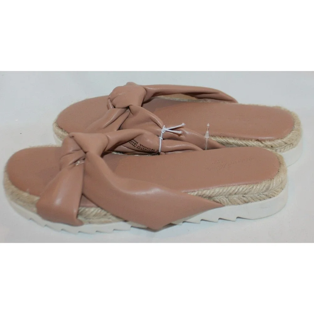 NEW Universal Thread Dena Knotted Espadrille Sandals Size 6